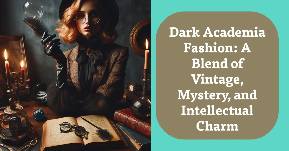 Dark Academia Fashion: A Blend of Vintage, Mystery, and Intellectual Charm